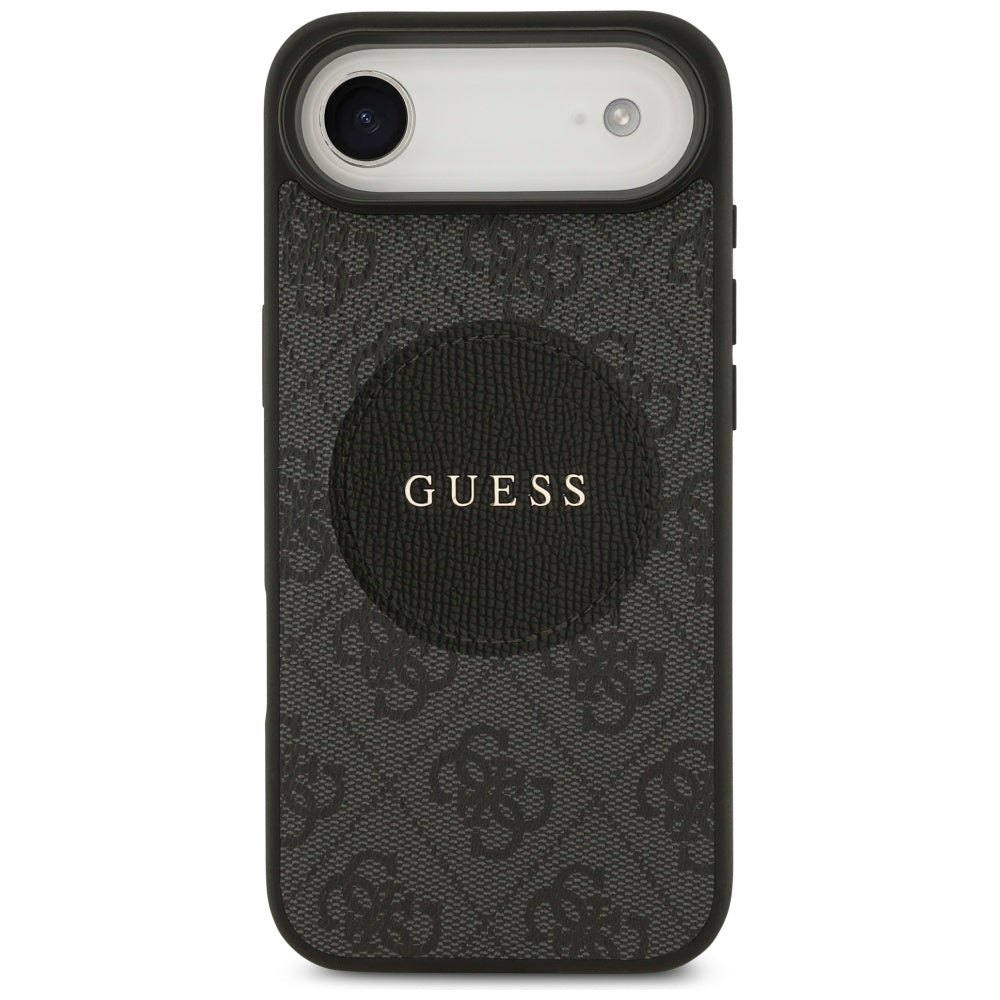 MagSafe cover til Apple iPhone 17 Air, Guess, 4G Circle Classic Logo, Sort