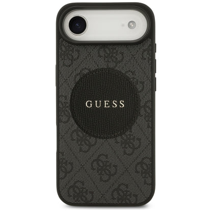 MagSafe cover til Apple iPhone 17 Air, Guess, 4G Circle Classic Logo, Sort