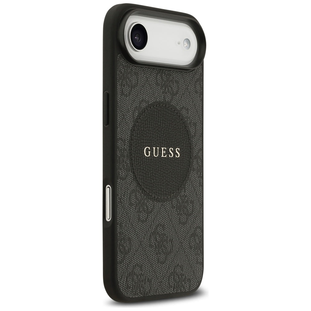 MagSafe cover til Apple iPhone 17 Air, Guess, 4G Circle Classic Logo, Sort
