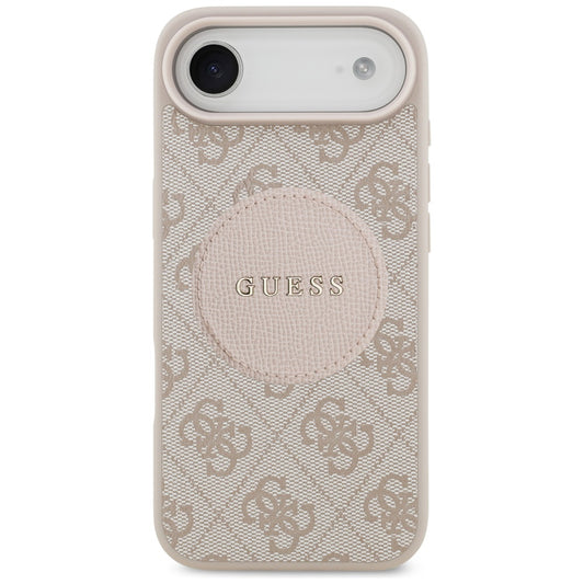MagSafe cover til Apple iPhone 17 Air, Guess, 4G Circle Classic Logo, Pink