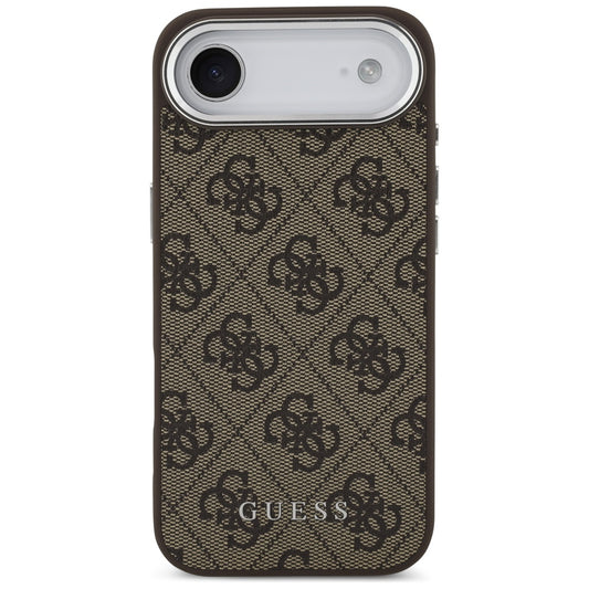 MagSafe cover til Apple iPhone 17 Air, Guess, 4G Classic Logo, Brun