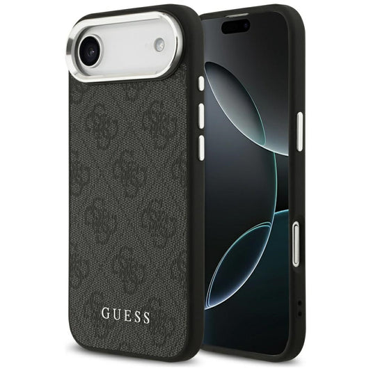 MagSafe cover til Apple iPhone 17 Air, Guess, 4G Classic Logo, Sort