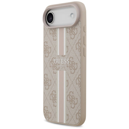 MagSafe cover til Apple iPhone 17 Air, Guess, 4G Printed Stripes, Pink