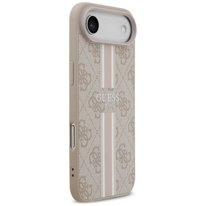 MagSafe cover til Apple iPhone 17 Air, Guess, 4G Printed Stripes, Pink