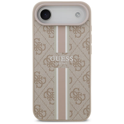 MagSafe cover til Apple iPhone 17 Air, Guess, 4G Printed Stripes, Pink