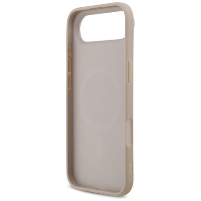 MagSafe cover til Apple iPhone 17 Air, Guess, 4G Printed Stripes, Pink