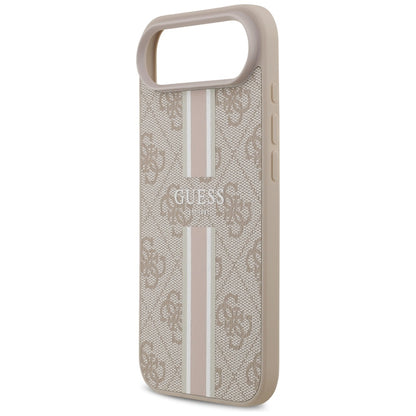 MagSafe cover til Apple iPhone 17 Air, Guess, 4G Printed Stripes, Pink