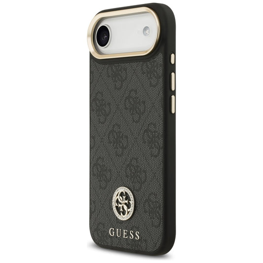 MagSafe cover til Apple iPhone 17 Air, Guess, 4G Strass Logo, Sort