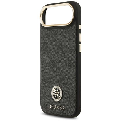 MagSafe cover til Apple iPhone 17 Air, Guess, 4G Strass Logo, Sort