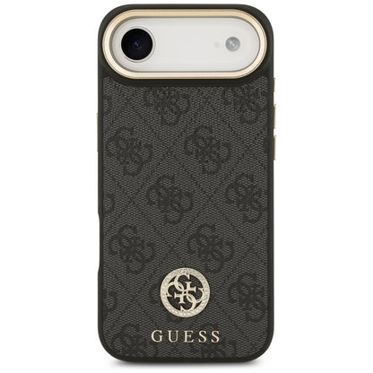 MagSafe cover til Apple iPhone 17 Air, Guess, 4G Strass Logo, Sort