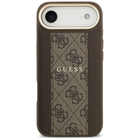 MagSafe cover til Apple iPhone 17 Air, Guess, 4G Stripe, Brun