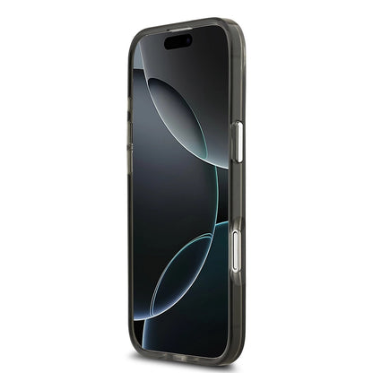 MagSafe cover til Apple iPhone 17 Air, Guess, IML Gradient Triangle Logo, Sort