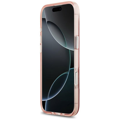 MagSafe cover til Apple iPhone 17 Air, Guess, IML Gradient Triangle Logo, Pink
