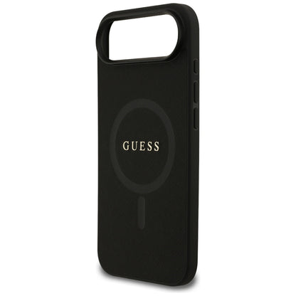 MagSafe cover til Apple iPhone 17 Air, Guess, Saffiano Classic Logo, Sort