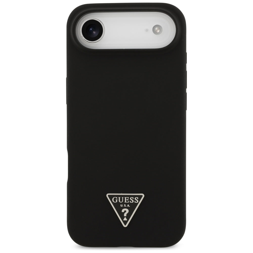 MagSafe cover til Apple iPhone 17 Air, Guess, Triangle Logo, Sort