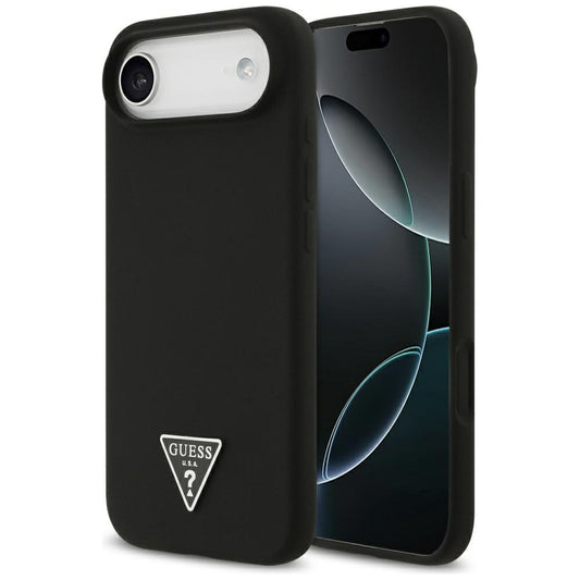 MagSafe cover til Apple iPhone 17 Air, Guess, Triangle Logo, Sort