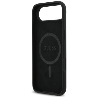 MagSafe cover til Apple iPhone 17 Air, Guess, Triangle Logo, Sort