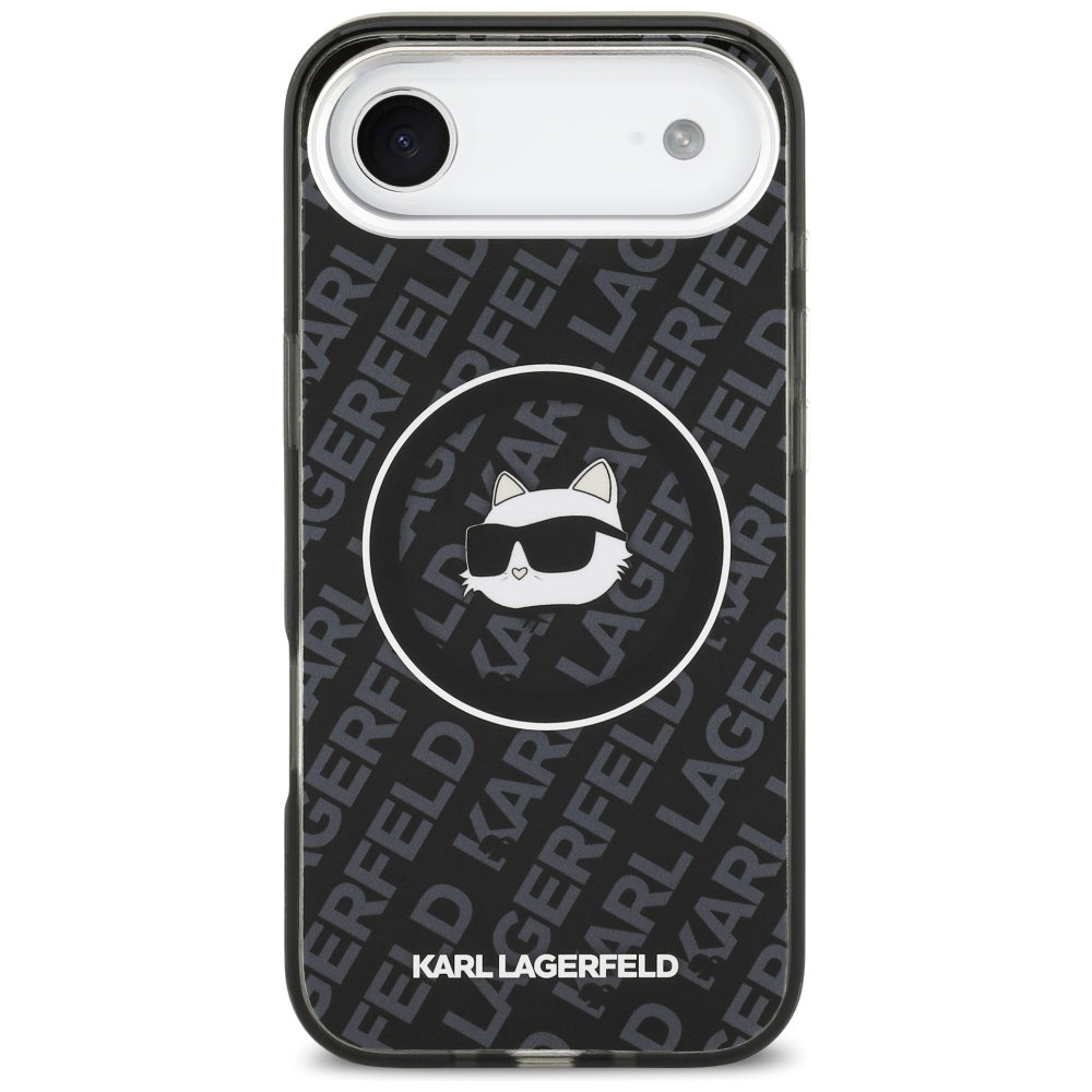 MagSafe cover til Apple iPhone 17 Air, Karl Lagerfeld, IML Choupette's Head, Sort