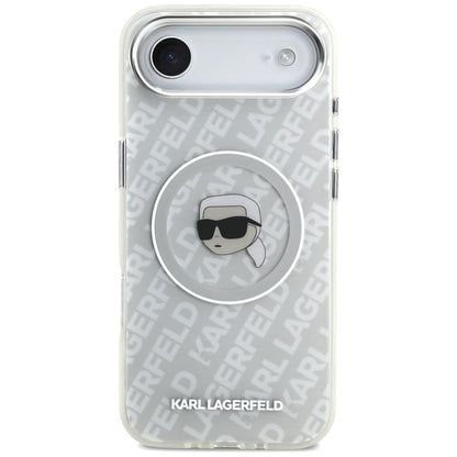 MagSafe cover til Apple iPhone 17 Air, Karl Lagerfeld, IML Karl's Head, Grå