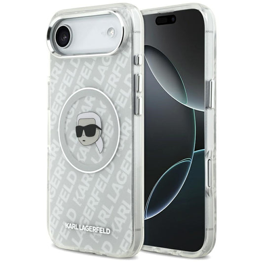 MagSafe cover til Apple iPhone 17 Air, Karl Lagerfeld, IML Karl's Head, Grå