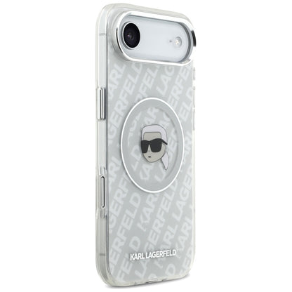 MagSafe cover til Apple iPhone 17 Air, Karl Lagerfeld, IML Karl's Head, Grå