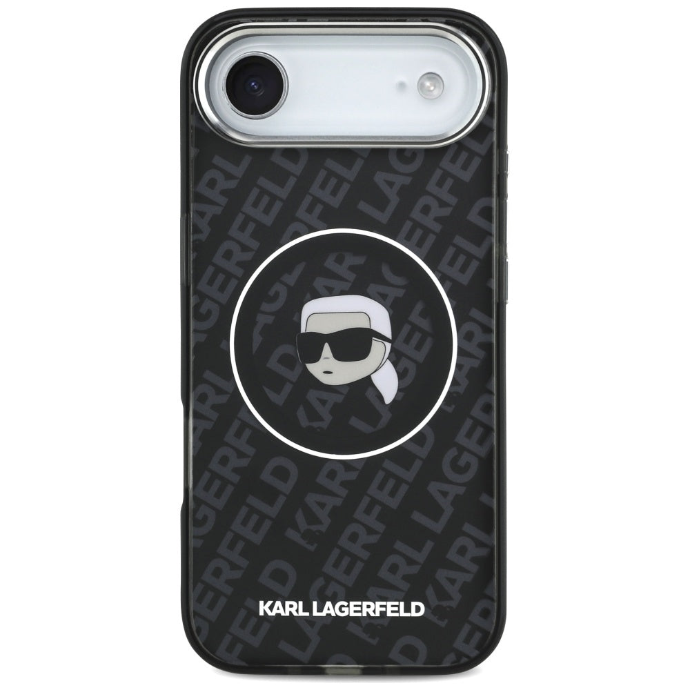 MagSafe cover til Apple iPhone 17 Air, Karl Lagerfeld, IML Karl's Head, Sort