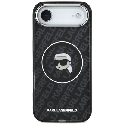 MagSafe cover til Apple iPhone 17 Air, Karl Lagerfeld, IML Karl's Head, Sort