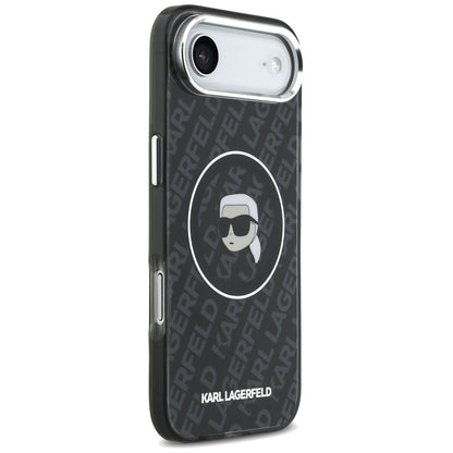 MagSafe cover til Apple iPhone 17 Air, Karl Lagerfeld, IML Karl's Head, Sort