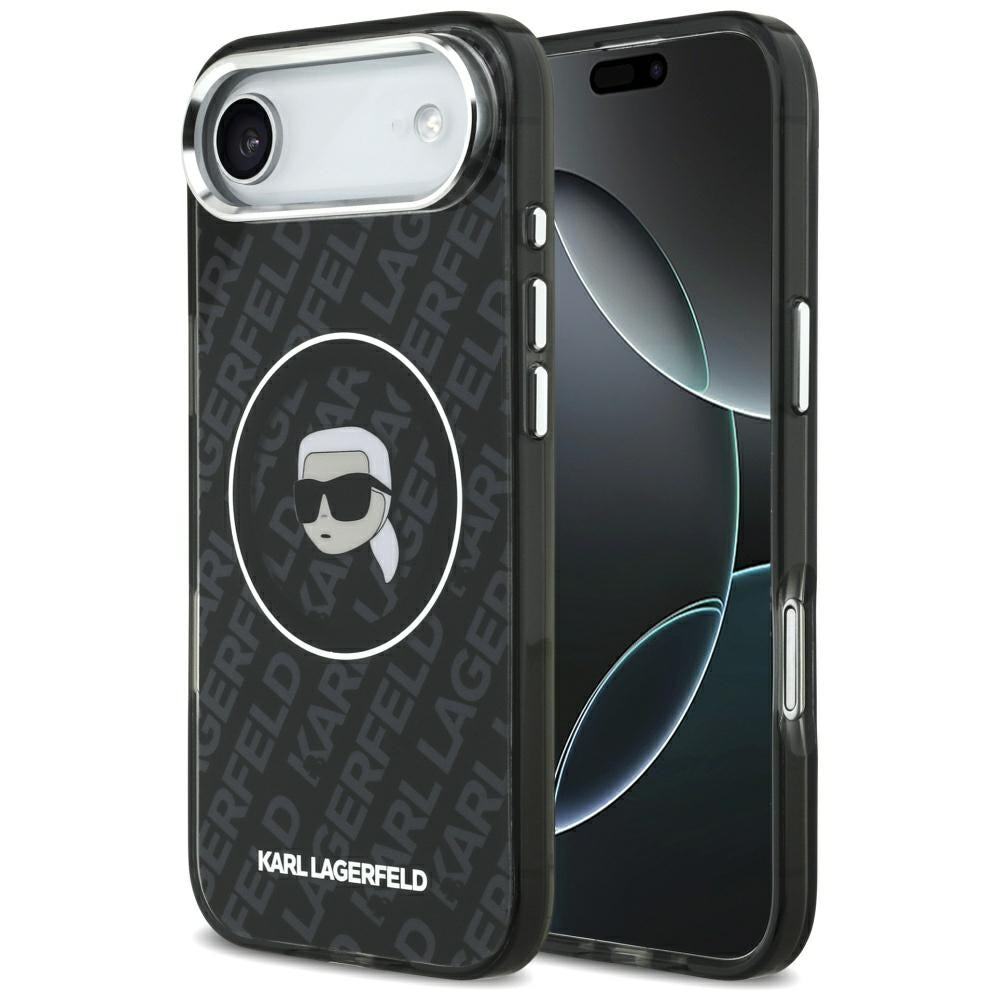 MagSafe cover til Apple iPhone 17 Air, Karl Lagerfeld, IML Karl's Head, Sort