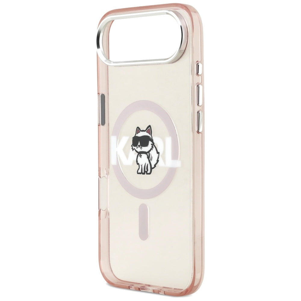 MagSafe cover til Apple iPhone 17 Air, Karl Lagerfeld, IML Sketch Logo Choupette, Pink