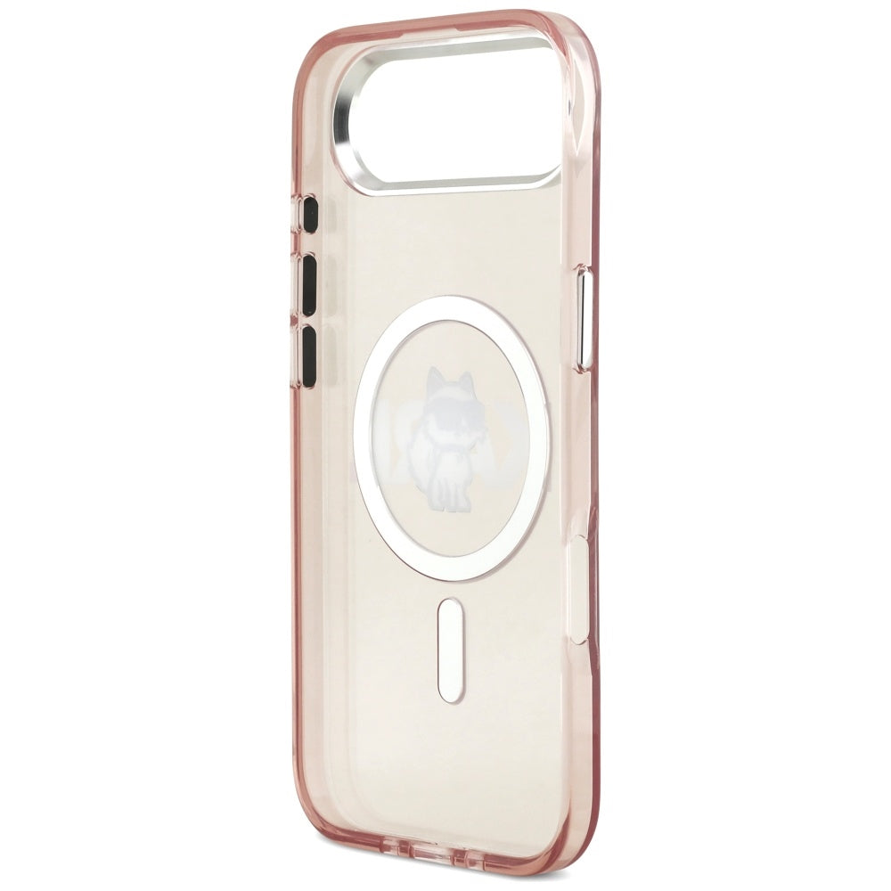 MagSafe cover til Apple iPhone 17 Air, Karl Lagerfeld, IML Sketch Logo Choupette, Pink