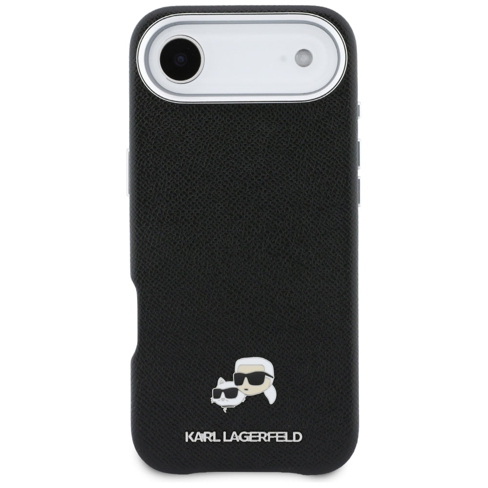 MagSafe cover til Apple iPhone 17 Air, Karl Lagerfeld, Karl & Choupette Head's Pin, Sort