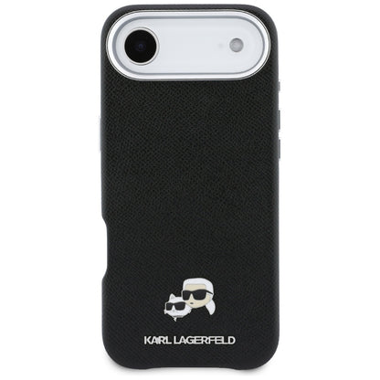 MagSafe cover til Apple iPhone 17 Air, Karl Lagerfeld, Karl & Choupette Head's Pin, Sort