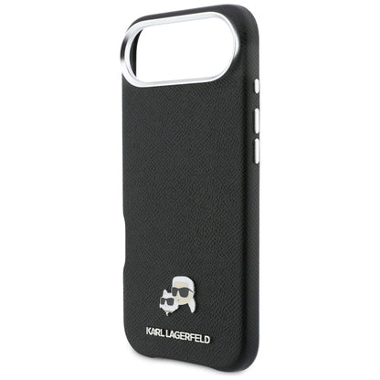 MagSafe cover til Apple iPhone 17 Air, Karl Lagerfeld, Karl & Choupette Head's Pin, Sort