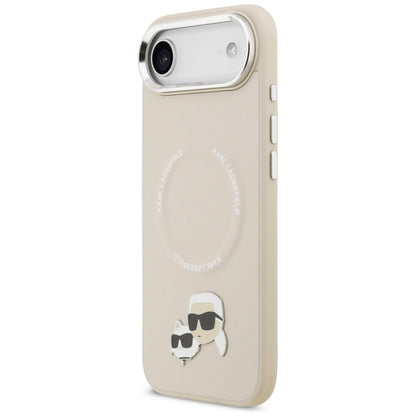 MagSafe cover til Apple iPhone 17 Air, Karl Lagerfeld, Karl & Choupette Pins, Beige