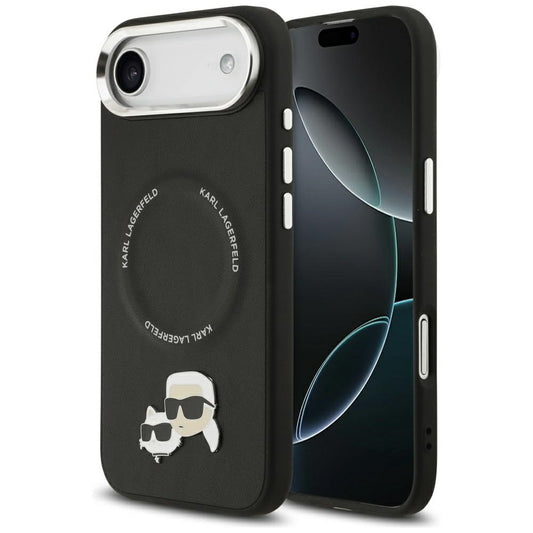 MagSafe cover til Apple iPhone 17 Air, Karl Lagerfeld, Karl & Choupette Pins, Sort