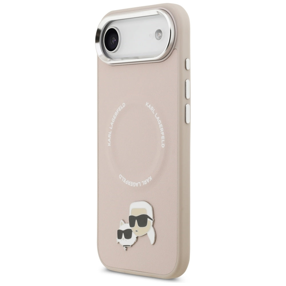 MagSafe cover til Apple iPhone 17 Air, Karl Lagerfeld, Karl & Choupette Pins, Pink