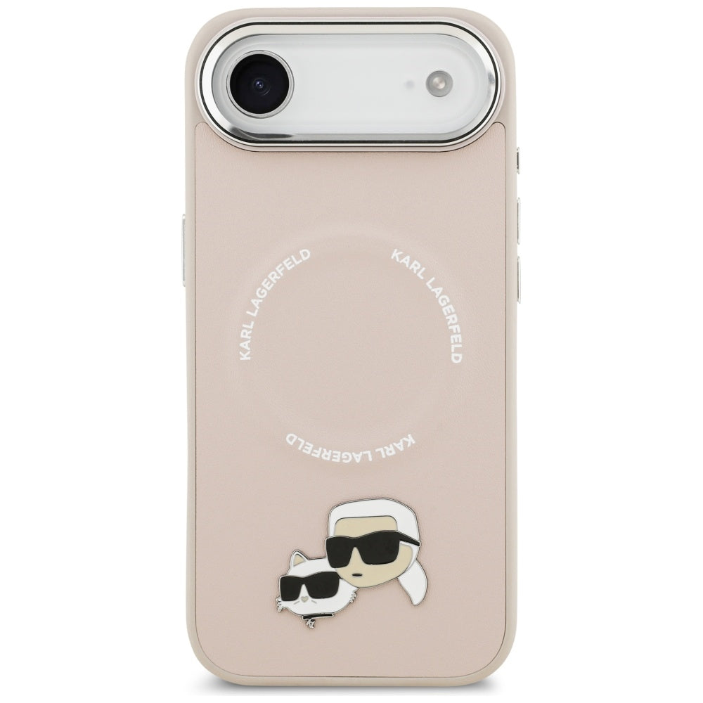 MagSafe cover til Apple iPhone 17 Air, Karl Lagerfeld, Karl & Choupette Pins, Pink
