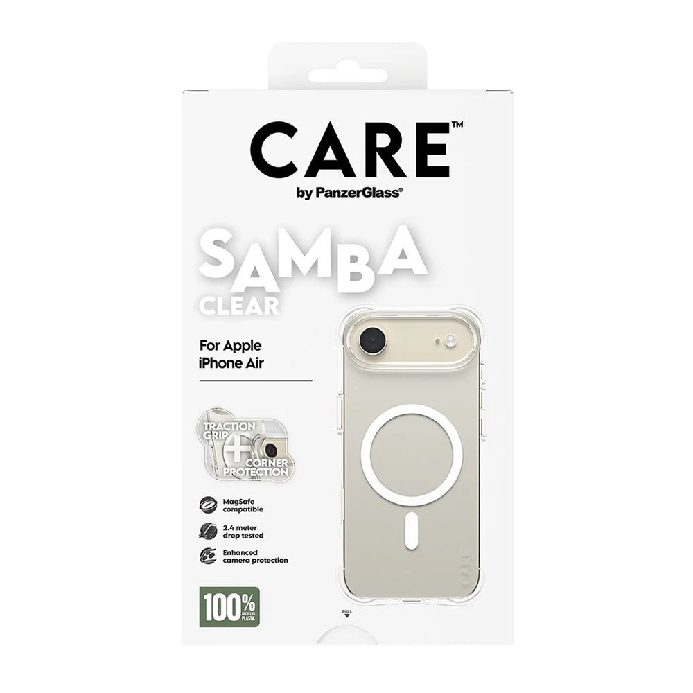 MagSafe cover til Apple iPhone 17 Air, PanzerGlass, Fashionable Care, Hvid Transparent
