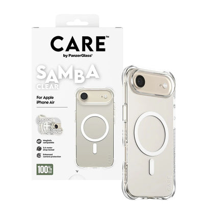 MagSafe cover til Apple iPhone 17 Air, PanzerGlass, Fashionable Care, Hvid Transparent