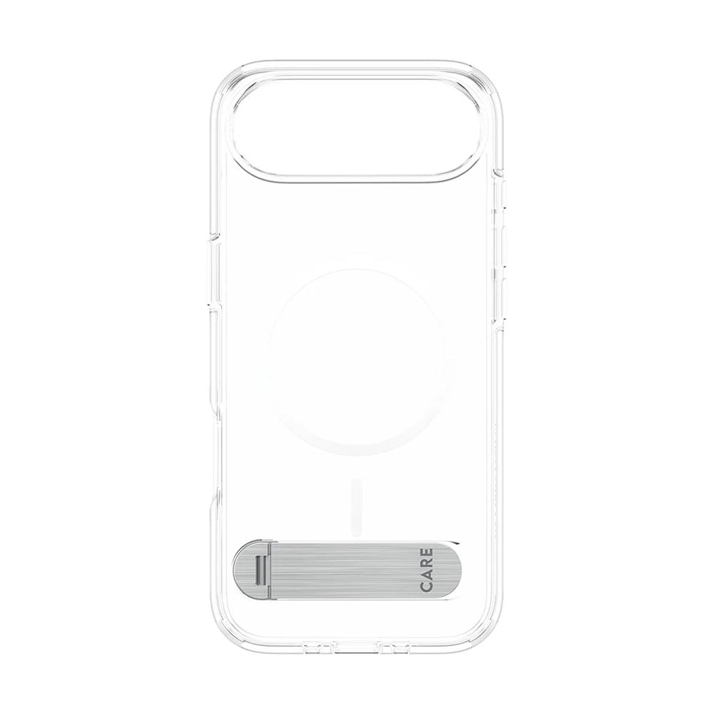 MagSafe Case for Apple iPhone 17 Air, PanzerGlass, Kickstand Care Feature, Transparent