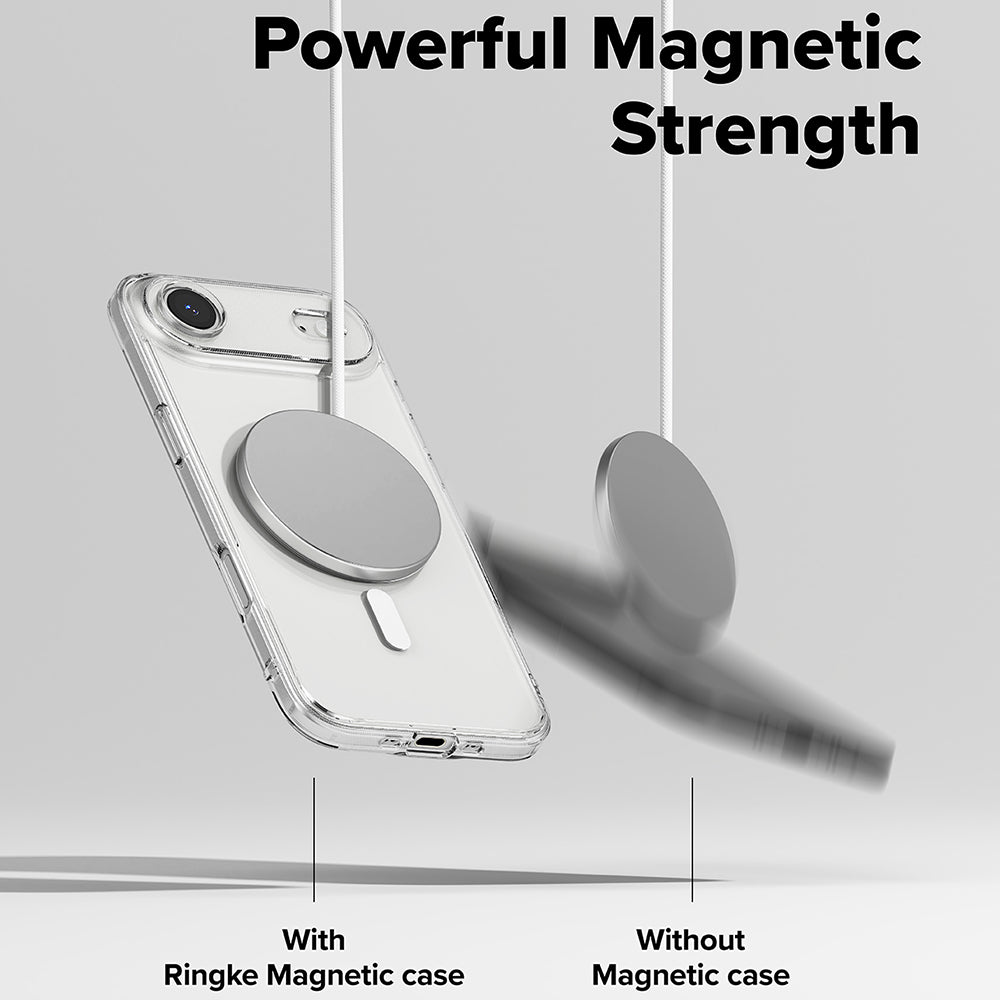 MagSafe cover til Apple iPhone 17 Air, Ringke, Fusion, Gennemsigtig