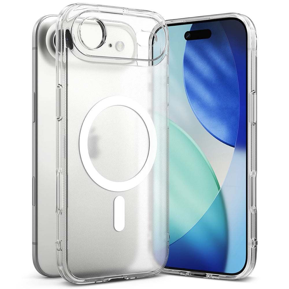 MagSafe cover til Apple iPhone 17 Air, Ringke, Fusion, Mat Transparent