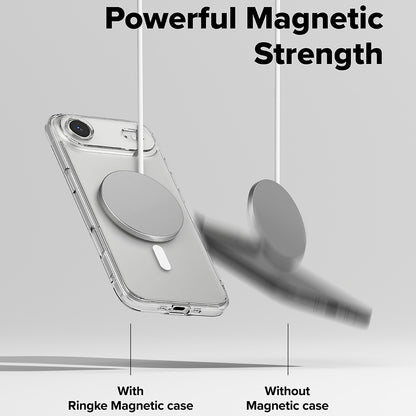 MagSafe cover til Apple iPhone 17 Air, Ringke, Fusion, Mat Transparent