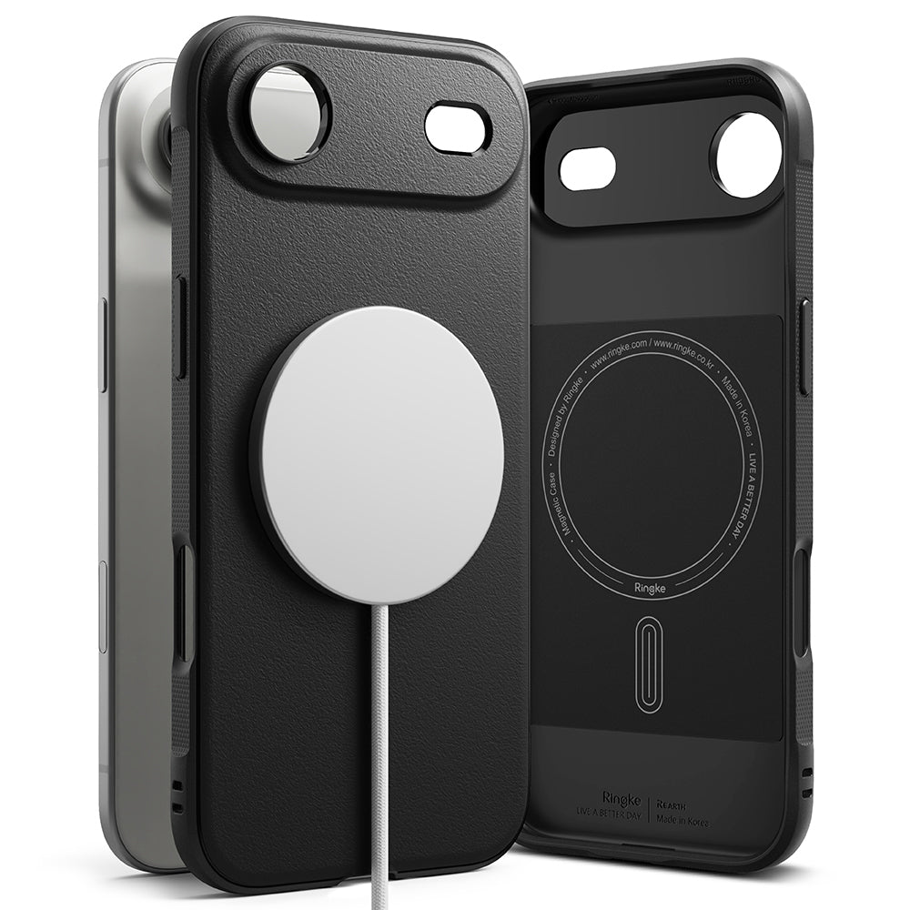 MagSafe cover til Apple iPhone 17 Air, Ringke, Onyx, Sort