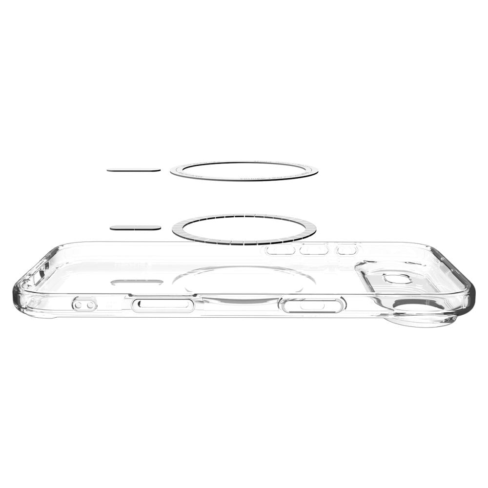 MagSafe cover til Apple iPhone 17 Air, Spigen, Ultra Hybrid, Satineret Hvid