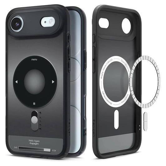 MagSafe cover til Apple iPhone 17 Air, Spigen, Ultra Hybrid Classic, Sort
