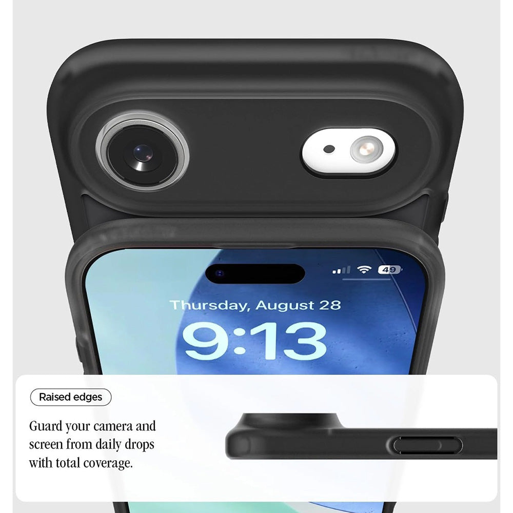 MagSafe cover til Apple iPhone 17 Air, Spigen, Ultra Hybrid Classic, Sort