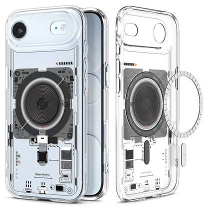 MagSafe cover til Apple iPhone 17 Air, Spigen, Ultra Hybrid Neo One, Gennemsigtig
