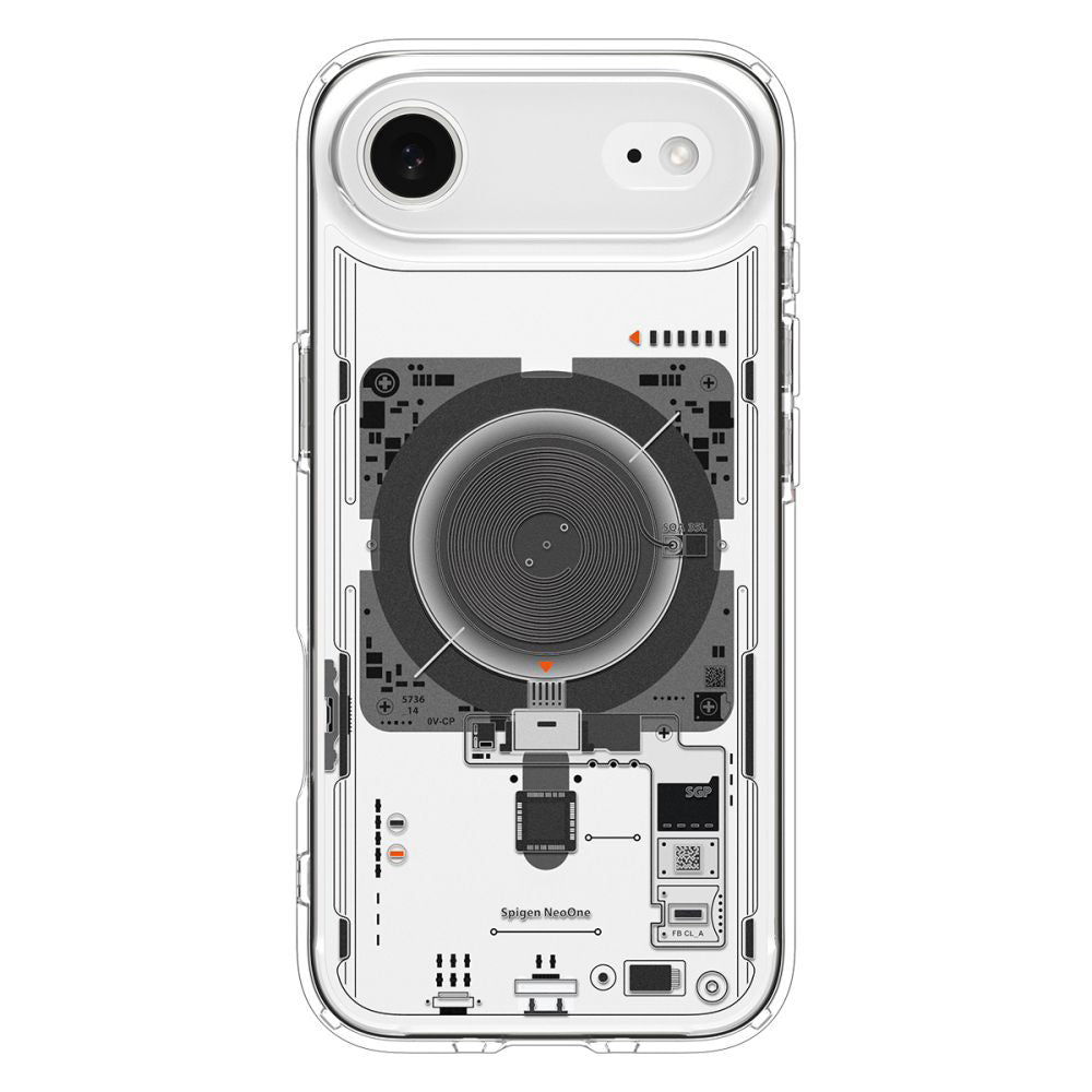 MagSafe cover til Apple iPhone 17 Air, Spigen, Ultra Hybrid Neo One, Gennemsigtig